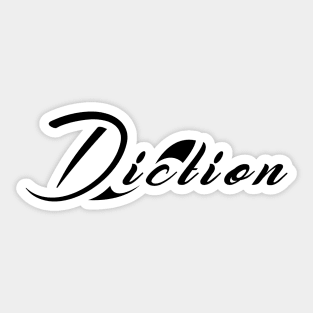 Diction 02 Sticker